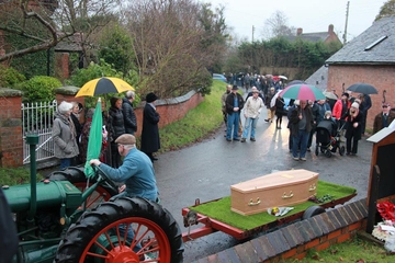 The Funeral of Roly Morris